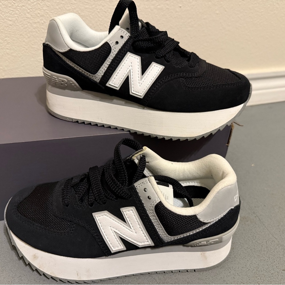 Black and White Sneakers